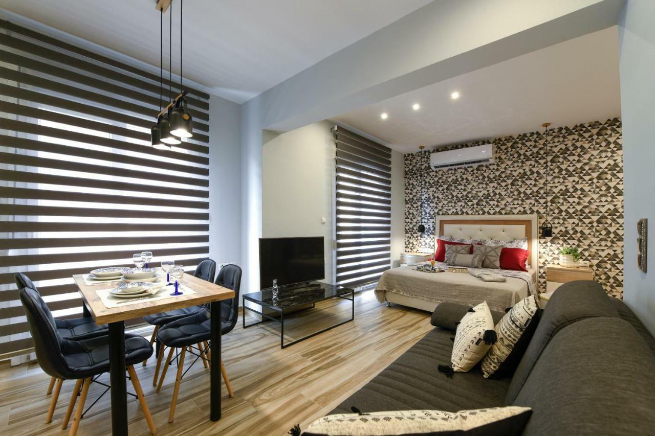 Adell Luxury Apartments Kavála ภายนอก รูปภาพ