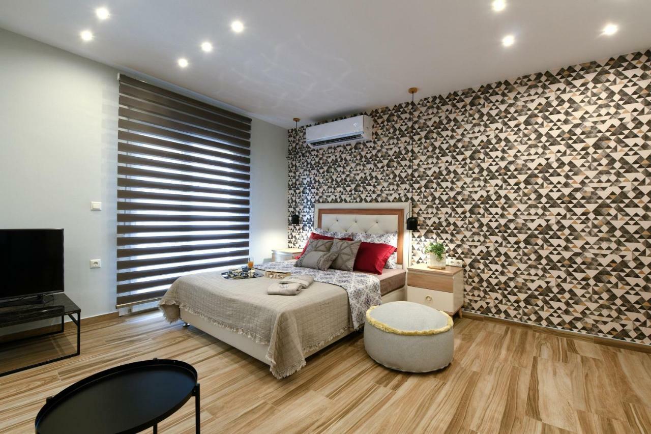 Adell Luxury Apartments Kavála ภายนอก รูปภาพ
