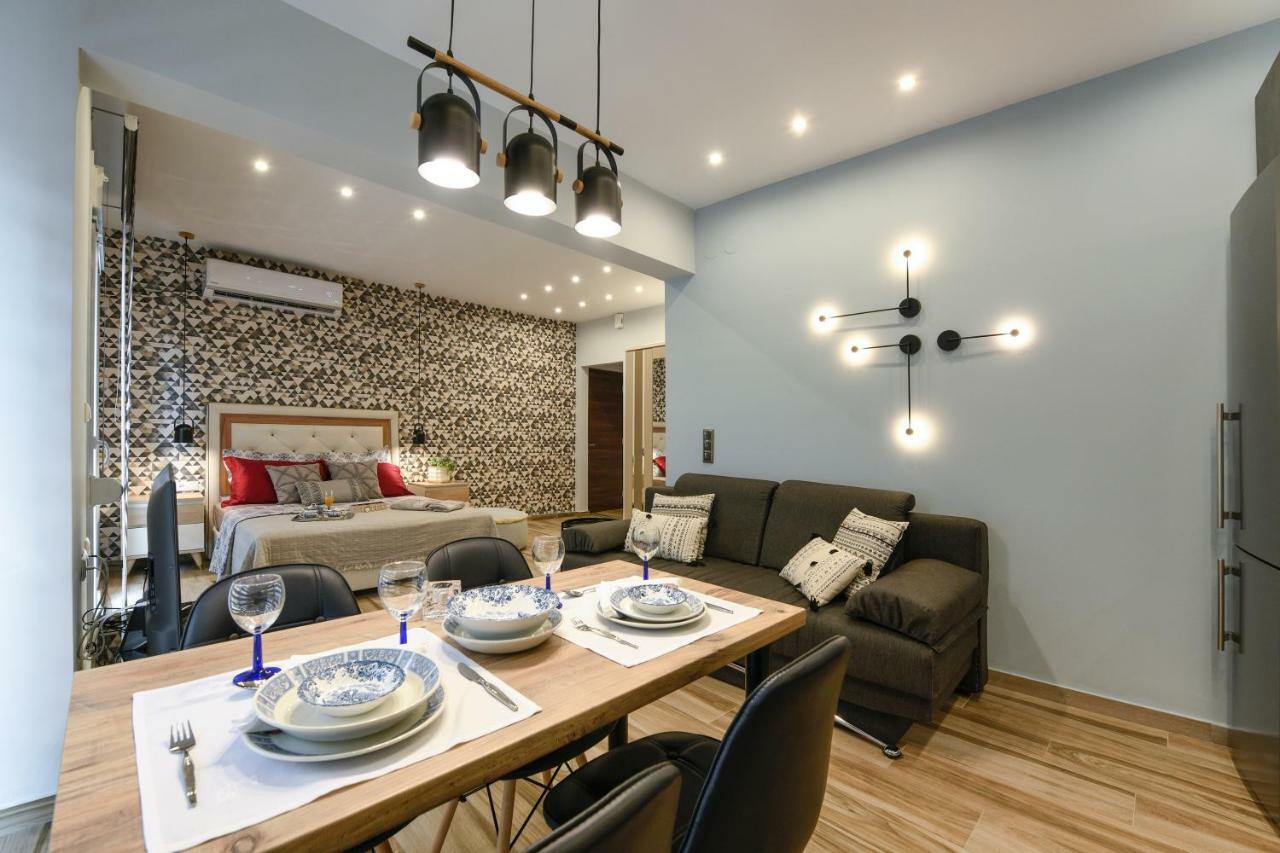Adell Luxury Apartments Kavála ภายนอก รูปภาพ